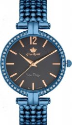 Zegarek Gino Rossi Elegancki DAMSKI niebieski zegarek