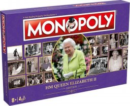 Winning Moves Gra planszowa Monopoly: Queen Elizabeth II