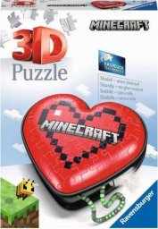  Ravensburger Puzzle 3D 54el Serce Minecraft 112852 Ravensburger