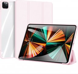 Etui na tablet Dux Ducis Dux Ducis Copa etui do iPad Pro 12.9'' 2021 / 2020 / 2018 pokrowiec smart cover z podstawką różowy