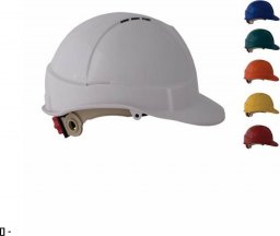 Ardon SH-1 - Kask budowlany ABS, wentylowany z regulacją obwodu głowy ARDON - niebieski niebieski.