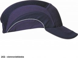  JSP HARDCAP A1+ (DŁUGOŚĆ DASZKU 5 CM) - czapka ochronna - ciemnoniebieska