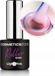  Cosmetics Zone Baza kauczukowa różowa Rubber Base Light Pink 7ml