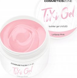  Cosmetics Zone Żel budujący z pamięcią cieczy brudny róż UV LED Lollipop Pink 15ml