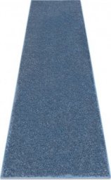  Dywany Łuszczów Chodnik SANTA FE niebieski 74 gładki, jednolity, jednokolorowy, 60x500 cm