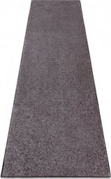  Dywany Łuszczów Chodnik SANTA FE brąz 42 gładki, jednolity, jednokolorowy, 120x430 cm