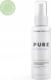  Cosmetics Zone Cleaner odtłuszczacz hipoalergiczny Pure Clear Nail 100ml