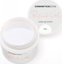  Cosmetics Zone Żel do przedłużania paznokci UV LED przezroczysty - Clear 5ml