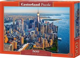  Castorland Puzzle 500 Zachód nad Manhattanem CASTOR