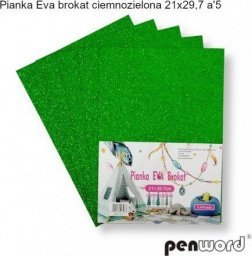  Penword PIANKA EVA BROKAT CIEMNOZIELONA 21X29,7a5