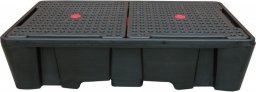 Topserw Paleta wychwytowa o pojemności 1130 l, mag. 2*IBC/KTC, wym. 2450 x 1450 x 575 mm