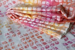 Yaro Slings Szal Yaro Petals Ultra Caramel Rainbow Linen