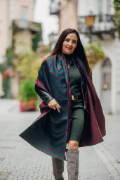  LennyLamb Chustowy Szal LennyLamb - Deco - Maroon Moss