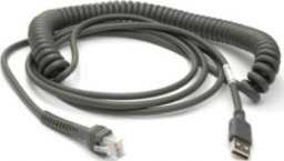 Kabel USB Zebra USB-A - RJ-45 4.6 m Czarny (CBA-U29-C15ZBR)