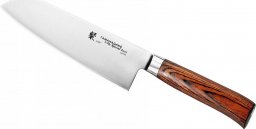 Tamahagane Tamahagane SAN Brown Nóż Santoku 17,5cm