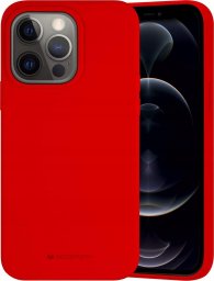 Goospery Etui Mercury Goospery Silicone do iPhone 14 Pro czerwony