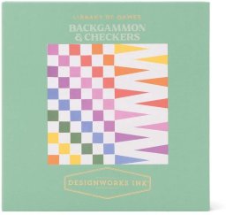 Printworks Gra planszowa Checkers/Backgammon
