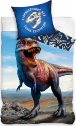 Carbotex Pościel Młodzieżowa 140x200 Trex Dinozaur