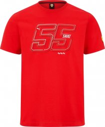  Scuderia Ferrari F1 Team Koszulka T-shirt męska Sainz red Ferrari F1 2022 XXL