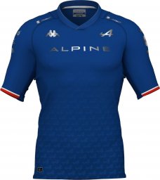  Alpine F1 Team Koszulka T-shirt męska Team Fernando Alonso Alpine Racing F1 2022 XXL