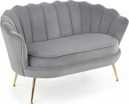 Elior Szara nowoczesna sofa w kształcie muszelki - Vimero 4X
