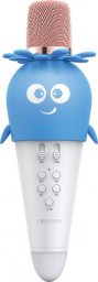 Mikrofon Forever Forever mikrofon z głośnikiem Bluetooth AMS-200 niebieski