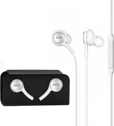 Słuchawki Samsung SŁUCHAWKI DOUSZNE PRZEWODOWE SAMSUNG EO-IG955 AKG SŁUCHAWKOWY ZESTAW JACK 3.5 BOX BIAŁE