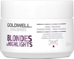  Goldwell Goldwell Dualsenses Blondes & Highlights 60-sekundowa kuracja dla włosów blond 200 ml