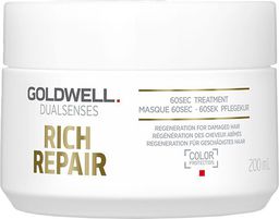  Goldwell  Dualsenses Rich Repair 60-sekundowa kuracja do włosów zniszczonych 200 ml