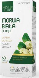  Medica Herbs Medica Herbs Morwa Biała (1-DNJ) 60 kapsułek - WYSYŁAMY W 24H!