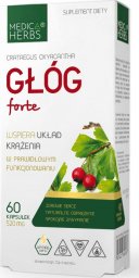  Medica Herbs Medica Herbs Głóg Forte 60 kapsułek - WYSYŁAMY W 24H!