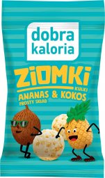  Dobra Kaloria Dobra Kaloria Kulki Ziomki ananas i kokos 24g - WYSYŁAMY W 24H!