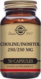 Solgar Cholina - inozytol Solgar 250/250 mg (50 Kapsułki)