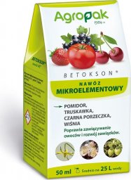 Agropak Betokson nawóz poprawiający zawiązywanie owoców 50 ml