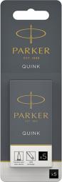  Parker Atrament QUINK, czarny, 5 sztuk (1950402)