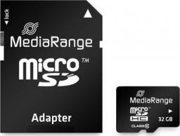 Karta MediaRange MicroSDHC 32 GB Class 10 UHS-I  (MR959)