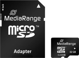 Karta MediaRange MicroSDHC 32 GB Class 10 UHS-I (MR959)