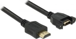 Kabel Delock HDMI - HDMI 1m czarny (85102)