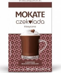 Mokate Czekolada do picia belgijska czekolada klasyczna MOKATE (8x25g)