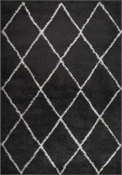  vidaXL vidaXL Dywan shaggy z wysokim runem, kremowo-antracytowy, 160x230 cm