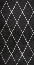  vidaXL vidaXL Dywan shaggy z wysokim runem, kremowo-antracytowy, 80x150 cm