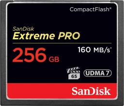 Karta SanDisk Extreme PRO Compact Flash 256 GB  (SDCFXPS-256G-X46)