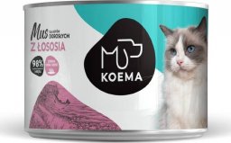  Koema Koema Mus łosoś 200g dla kota