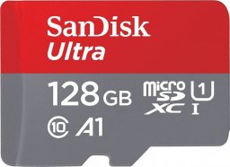 Karta SanDisk Ultra MicroSDXC 128 GB Class 10 UHS-I/U1 A1  (SDSQUAB-128G-GN6MA             )