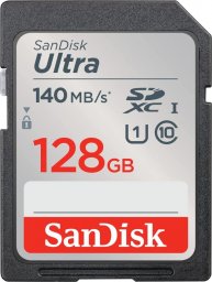 Karta SanDisk Ultra SDXC 128 GB Class 10 UHS-I/U1  (SDSDUNB-128G-GN6IN             )