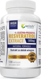  WISH WISH Resveratrol Extract 500mg 120caps