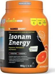  NamedSport NAMEDSPORT Isonam Energy 480g NAPOJ IZOTONICZNY Red Orange