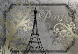  DecoNest Fototapeta - Vintage Paris - 300X210