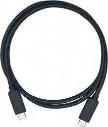 Kabel USB Qnap USB-C - USB-C 1 m Czarny (CAB-U310G10MCC)