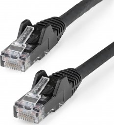  StarTech StarTech.com N6LPATCH10MBK kabel sieciowy Czarny 10 m Cat6 U/UTP (UTP)